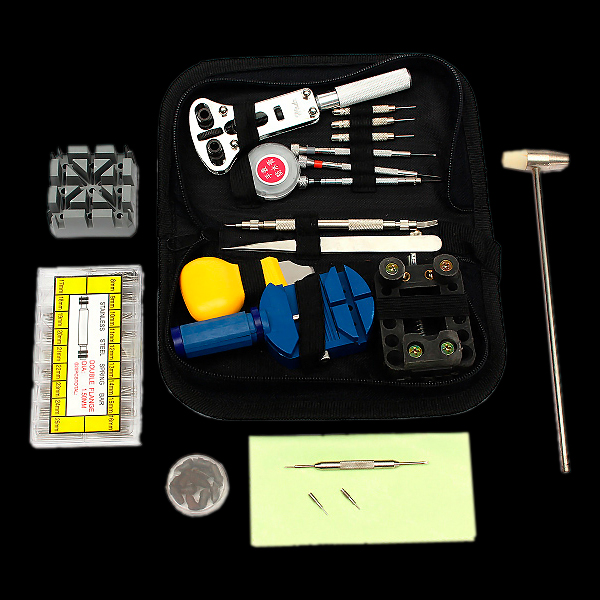 Watch Repair Kit, Link Remover, Case Opener, 380 pcs