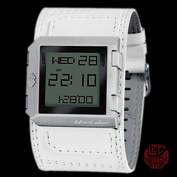 BLACK DICE: CASH - Cool Urban Streetwear Watch - White