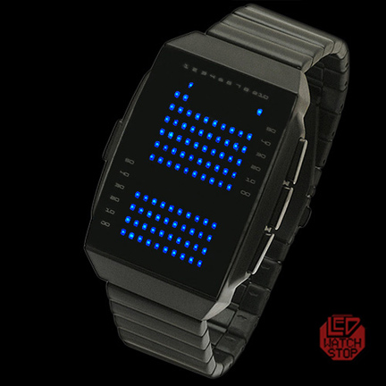 LIFE EVOLUTION DESIGN: Multifunction LED Watch - L130-022BL-BSM