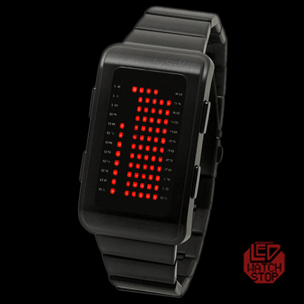 LIFE EVOLUTION DESIGN: Multifunction LED Watch - L84-012RD-BSM