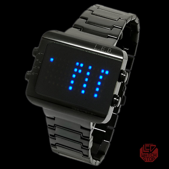 LIFE EVOLUTION DESIGN: Multifunction LED Watch - L69-052PBL-BSM