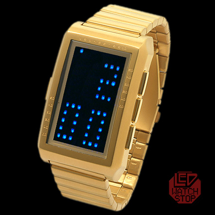 LIFE EVOLUTION DESIGN: Multifunction LED Watch - L130-013BL-BSM