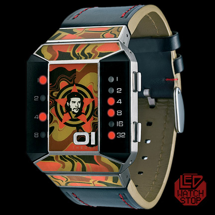 01 THE ONE, SPLIT SCREEN - LED Binary Watch - ART EDITION